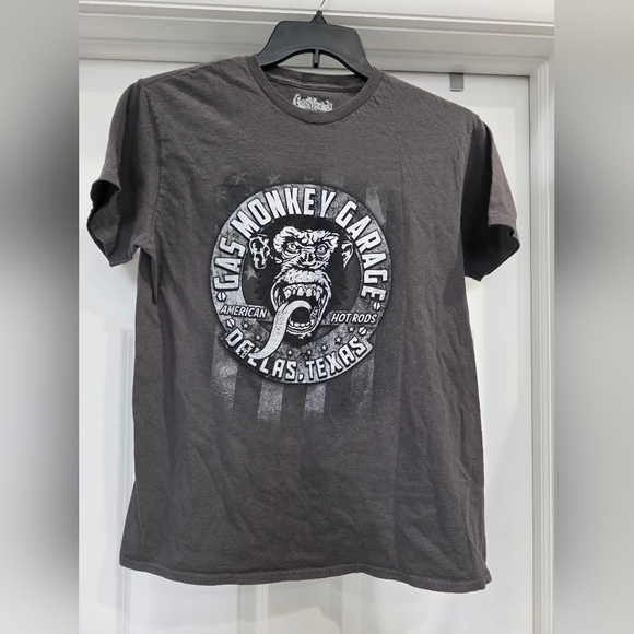 Garage Other - Gray T-Shirt for Men. Gas Monkey Garage Tee